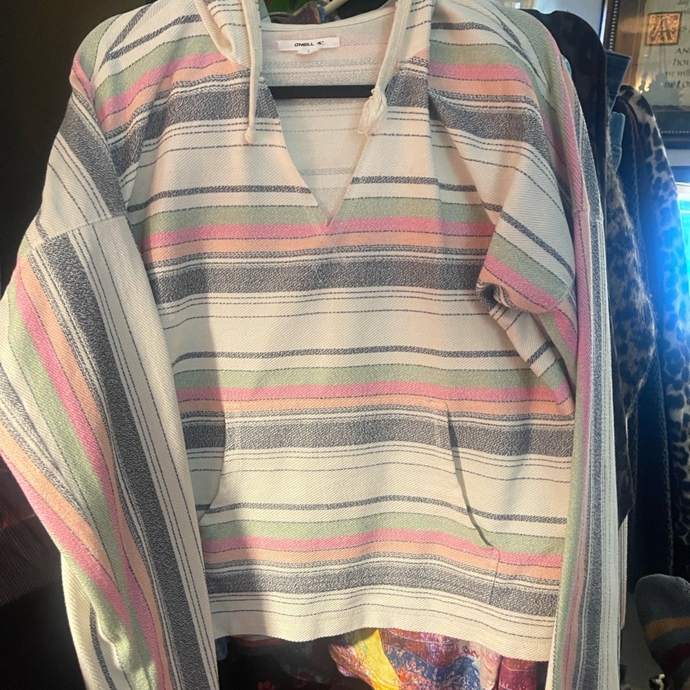 O'Neill Pastel Striped Hoodie